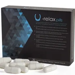 500 COSMETICS U-RELAX gélules vertes anti-stress 30 gélules naturelles relaxation immédiate