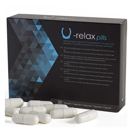 500 COSMETICS U-RELAX Capsules Relaxation Anti-Stress 30 gélules