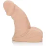 Realistic packer by CALEXOTICS in skin tone 12.75 cm with skin folds and textured scrotum in TPR