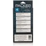 Packer realistico CALEXOTICS marrone 12,75 cm con scroto texturato e materiale TPR flessibile.