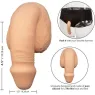Weicher realistischer Silikon-Penispacker in Hautfarbe 12.75 cm, Calexotics, Harness-Basis
