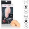 Weicher realistischer Silikon-Penispacker in Hautfarbe 12.75 cm, Calexotics, Harness-Basis