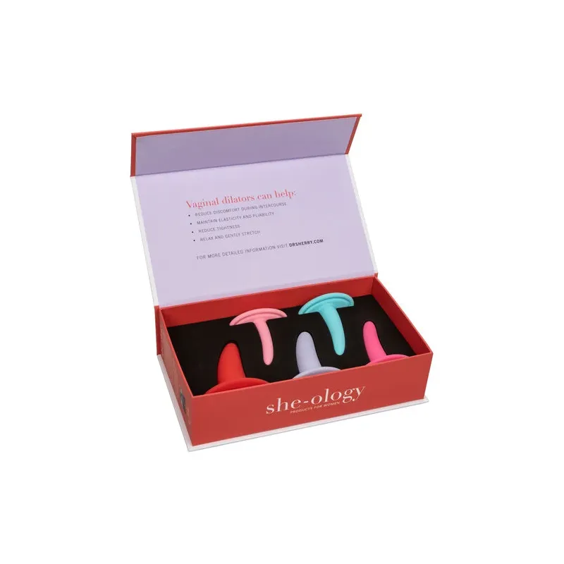 Set de 5 dilatadores vaginales progresivos CALEXOTICS de silicona" }, { "fr": "Dilatateur CALEXOTICS taille 1 le plus petit, sil