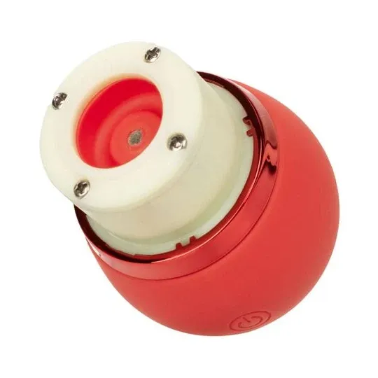 Vibrador y estimulador de succión Calexotics French Kiss Suck & Play en silicona suave, recargable, 24 funciones de placer dual.
