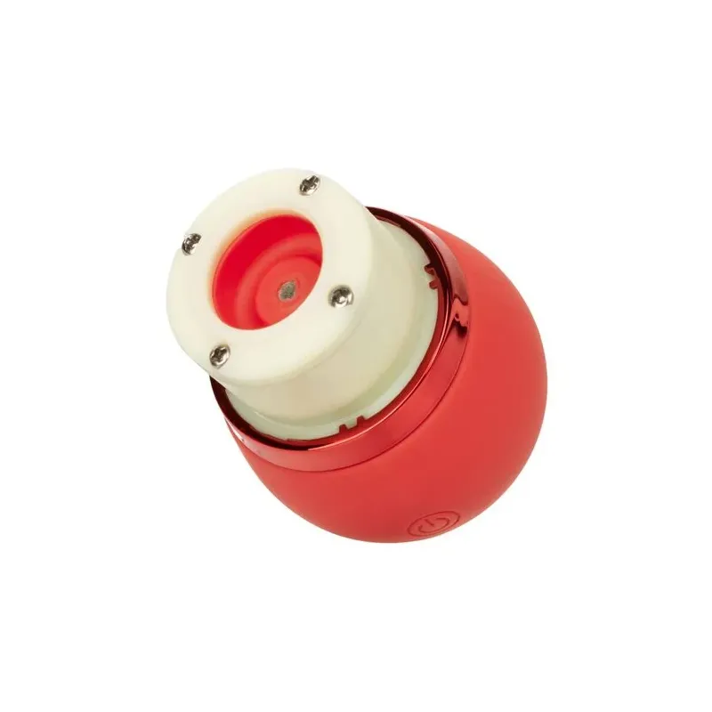 Calexotics French Kiss Suck & Play Vibrator und Saugstimulator aus weichem Silikon, wiederaufladbar, 24 Funktionen für doppelte 