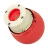 Calexotics French Kiss Suck & Play vibrator and suction stimulator in soft silicone, rechargeable, dual pleasure with 24 functio