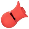 Vibreur et stimulateur à succion Calexotics French Kiss Suck & Play en silicone rose, rechargeable USB, 24 fonctions de plaisir.