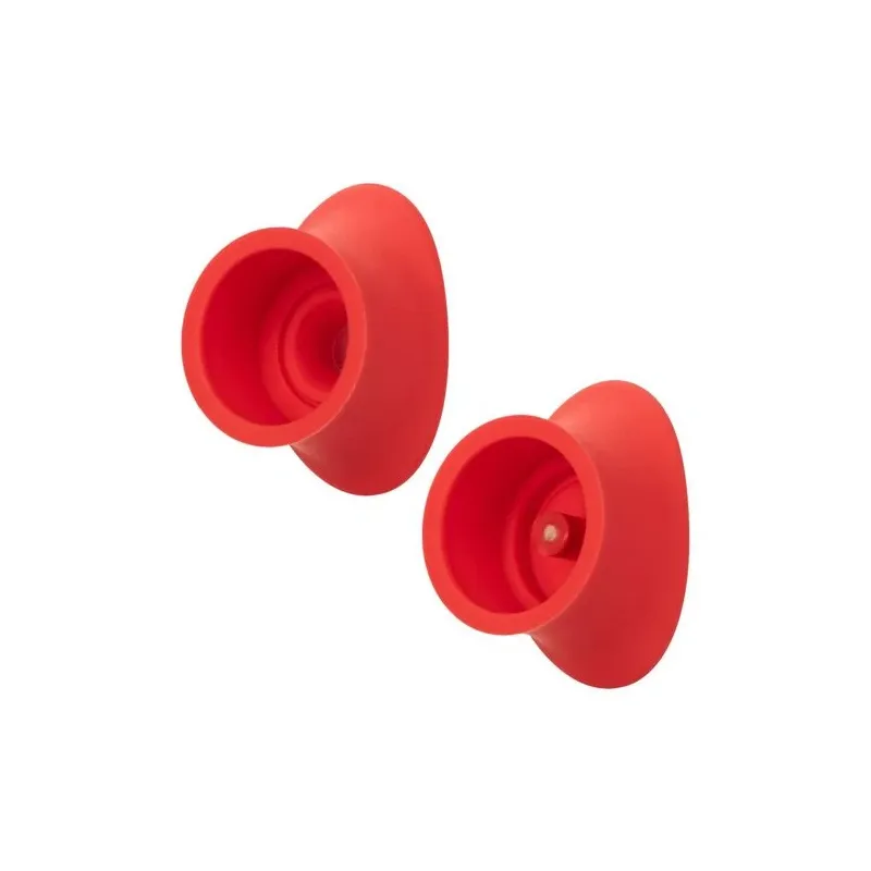 Vibreur et stimulateur à succion Calexotics French Kiss Suck & Play en silicone rose, rechargeable USB, 24 fonctions de plaisir.