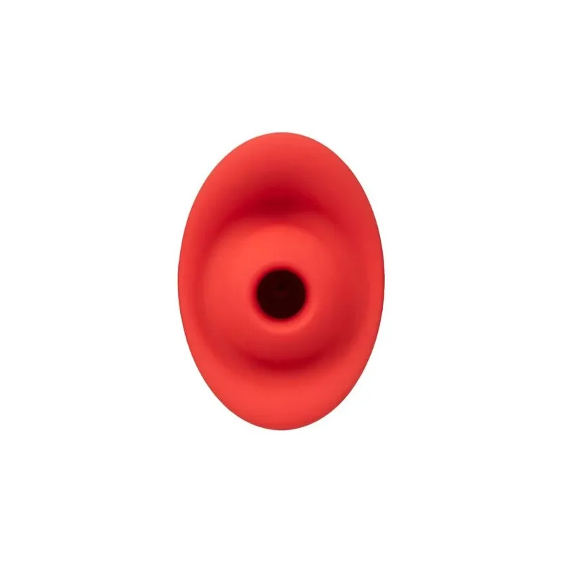 Calexotics French Kiss Suck & Play Vibrator und Saugstimulator aus weichem Silikon, wiederaufladbar, 24 Funktionen für doppelte 