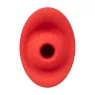 Vibreur et stimulateur à succion Calexotics French Kiss Suck & Play en silicone rose, rechargeable USB, 24 fonctions de plaisir.