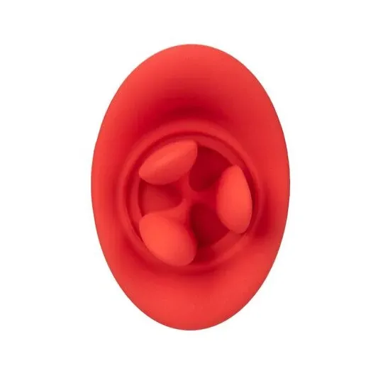 Vibratore e stimolatore a suzione Calexotics French Kiss Suck & Play in silicone morbido, ricaricabile, 24 funzioni per doppio p
