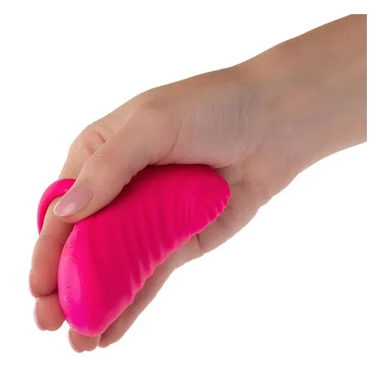 Calexotics Envy tragbarer Vibrationsmassager mit Kugel in Pink – Gesamtansicht