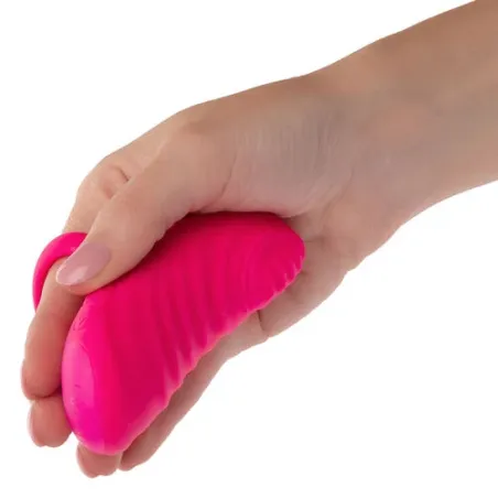 Calexotics Envy tragbarer Vibrationsmassager mit Kugel in Pink – Gesamtansicht