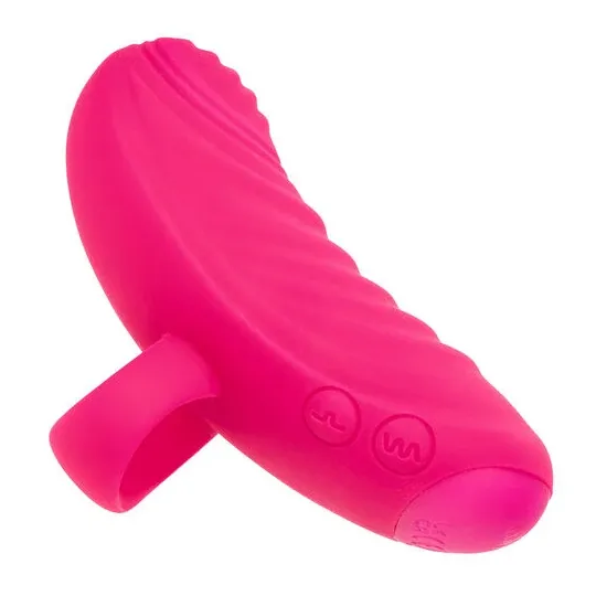 Calexotics Envy tragbarer Vibrationsmassager mit Kugel in Pink – Gesamtansicht