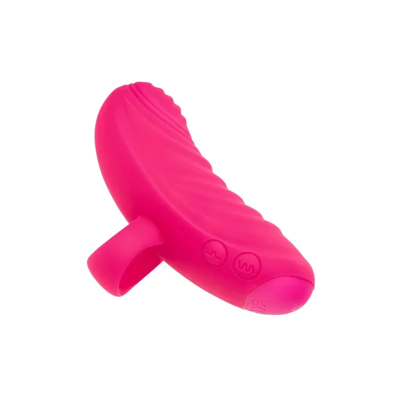 Calexotics Envy tragbarer Vibrationsmassager mit Kugel in Pink – Gesamtansicht