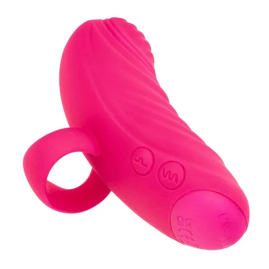 Calexotics Envy tragbarer Vibrationsmassager mit Kugel in Pink – Gesamtansicht