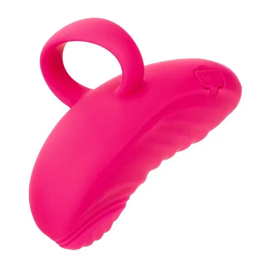 Calexotics Envy tragbarer Vibrationsmassager mit Kugel in Pink – Gesamtansicht