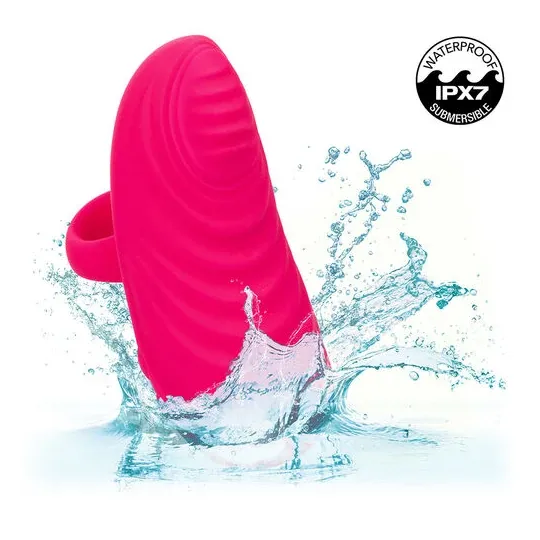 Calexotics Envy tragbarer Vibrationsmassager mit Kugel in Pink – Gesamtansicht