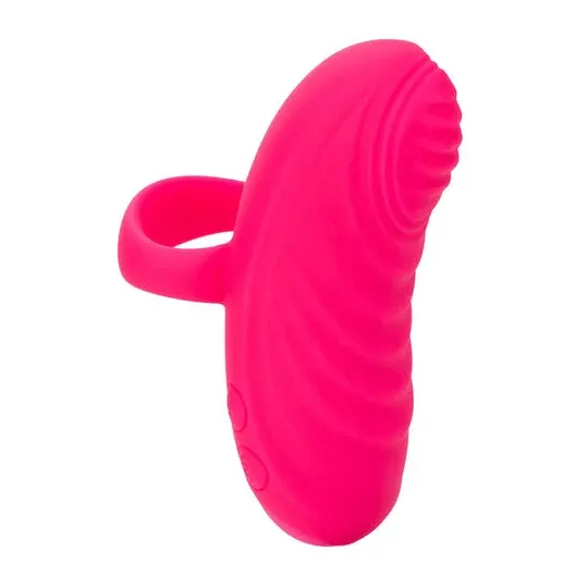 Calexotics Envy tragbarer Vibrationsmassager mit Kugel in Pink – Gesamtansicht