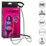 CALEXOTICS Euphoria convertible collar lead large size velvet interior vegan leather black
