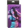 CalExotics Euphoria imbracatura collare taglia grande nero con fibbia regolabile e interno velluto.