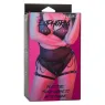 Harnais de cuisse multichaînes premium grande taille CALEXOTICS, cuir végétalien noir, boucles réglables", "en": "CALEXOTICS pre