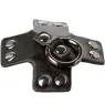 Cache-tétons adhésifs noirs CalExotics Euphoria avec joints toriques et rivets métalliques, réutilisables.