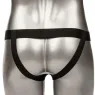 Extensión de pene de silicona 5 cm CalExotics con arnés color piel clara – alargador íntimo para mayor placer