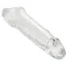 CalExotics Performance Maxx Clear 5.5 transparente Penisverlängerung, Übersichtsbild, verlängert und verdickt diskret.