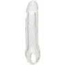CalExotics Performance Maxx Clear 5.5 transparente Penisverlängerung, Übersichtsbild, verlängert und verdickt diskret.