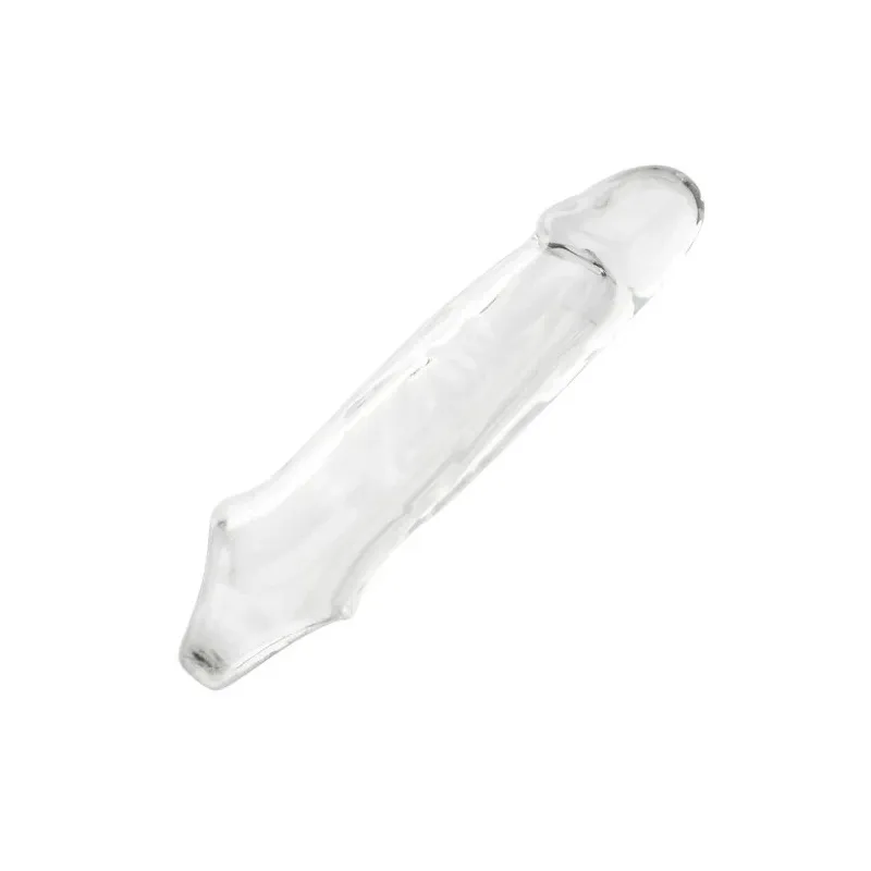 CalExotics Performance Maxx Clear 5.5 transparente Penisverlängerung, Übersichtsbild, verlängert und verdickt diskret.
