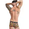 Boxer banana uomo stampa frutta ANAIS MEN in lycra morbido, colore giallo, taglio sportivo