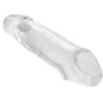 CalExotics Performance Maxx Clear 5.5 transparente Penisverlängerung, Übersichtsbild, verlängert und verdickt diskret.