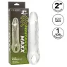 CalExotics Performance Maxx Clear durchsichtige Penisextension, hohl mit ultraweichem Kopf 5 cm.