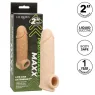 Penishülle CALEXOTICS Performance Maxx Life-Like 7 aus Silikon in hautfarben mit Hodenring