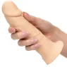 Extension pénienne réaliste CalExotics Performance Maxx avec harnais peau claire, silicone liquide ajoute 5cm.