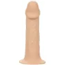 Extension pénienne réaliste CalExotics Performance Maxx avec harnais peau claire, silicone liquide ajoute 5cm.
