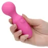 Masseur rechargeable Calexotics rose, 10 vibrations, en silicone souple, design ergonomique pour bien-être sensoriel.