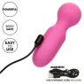 Masseur rechargeable Calexotics rose, 10 vibrations, en silicone souple, design ergonomique pour bien-être sensoriel.