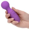 Massageur rechargeable violet CALEXOTICS à cou flexible et 10 modes de vibration pour bien-être.