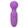 Massageur rechargeable violet CALEXOTICS à cou flexible et 10 modes de vibration pour bien-être.