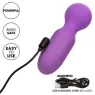 Massageur rechargeable violet CALEXOTICS à cou flexible et 10 modes de vibration pour bien-être.