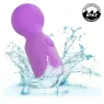 Massageur rechargeable violet CALEXOTICS à cou flexible et 10 modes de vibration pour bien-être.