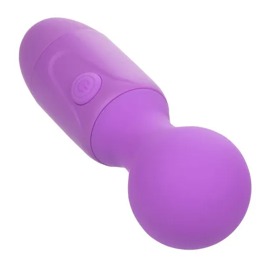 Massageur rechargeable violet CALEXOTICS à cou flexible et 10 modes de vibration pour bien-être.