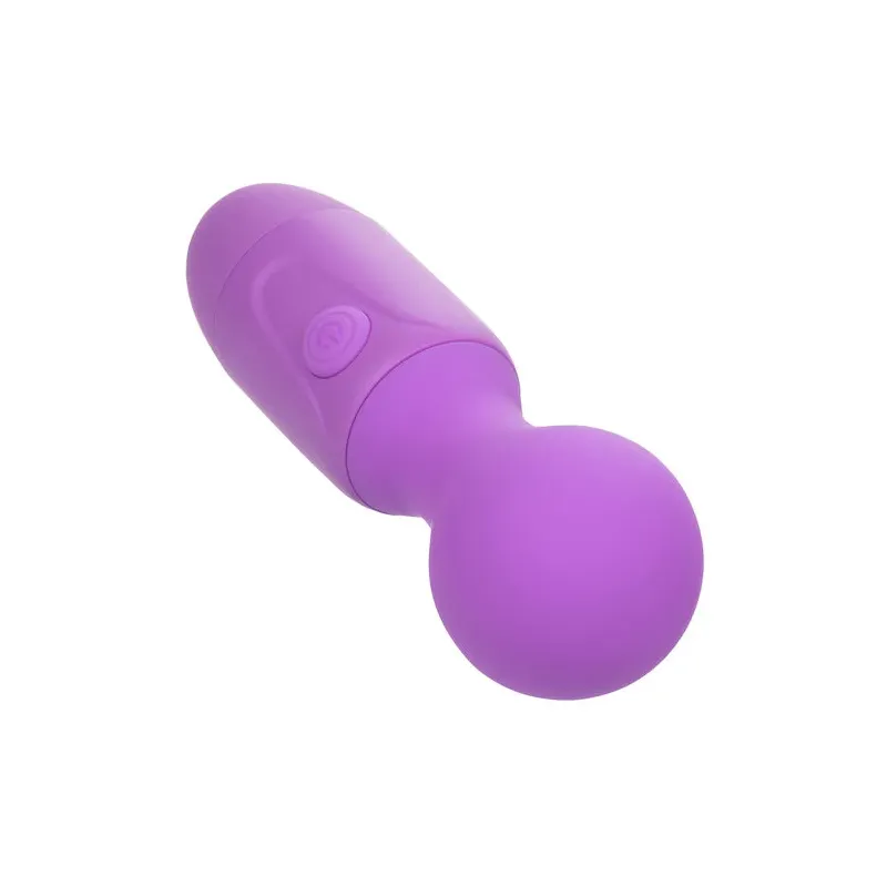Massageur rechargeable violet CALEXOTICS à cou flexible et 10 modes de vibration pour bien-être.