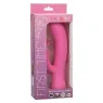 Vibrateur lapin rechargeable Calexotics en silicone rose avec double stimulation et moteurs indépendants