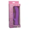 Vibrateur double stimulation rechargeable Calexotics violet avec tige incurvée et stimulateur clitoridien indépendant