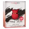 Masseur lingual vibrant CALEXOTICS avec pointe en silicone doux et 12 modes de vibration.