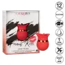 Masseur lingual vibrant CALEXOTICS avec pointe en silicone doux et 12 modes de vibration.