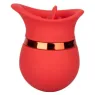 Masseur lingual vibrant CALEXOTICS avec pointe en silicone doux et 12 modes de vibration.